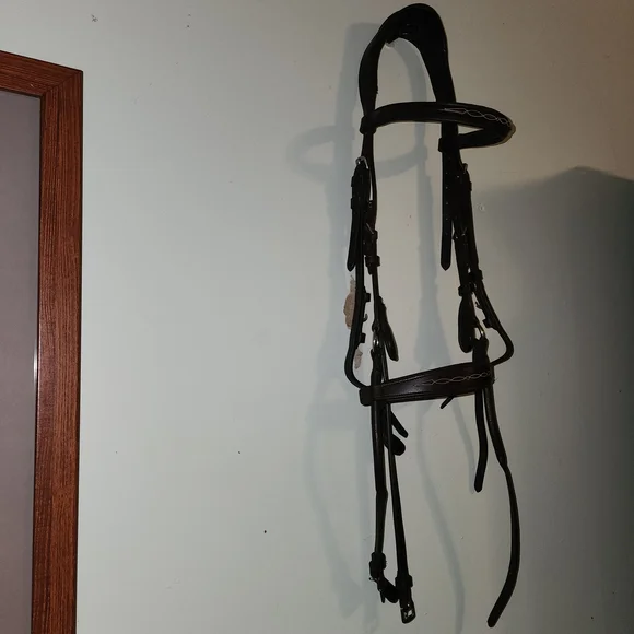Collegiate Comfitec Bridle, Cob - Picture 3 of 4